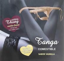 Hotflowers Hot Flowers Wafer Lingerie Set Vanilla Flavour - Edible Thong & Pads