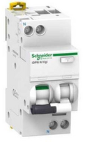 Schneider Diferencinis srovės perjungiklis su perjungikliu 25A 30mA, A tipo, 1- field + N (A9D56625)