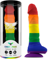 Mythology Fantasy Dildo MYTHOLOGY Corey Pride Intimate Silicone Model M, Suction Cup, 18cm