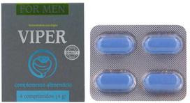 Cobeco Viper for Men Energy Support Tablets 4 pcs - B Vitamins & Magnesium