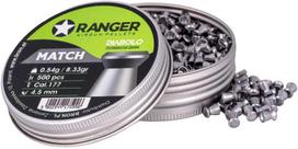4,5 mm RANGER Diabolo Professional Match flat 500 šovinių