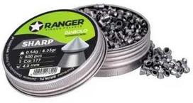 4,5 mm RANGER Diabolo Professional Sharp Point 500 granulių