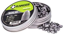 4,5 mm RANGER Diabolo Professional Solidus pusiau apvalus 350 šratų šovinys. 1,15 g