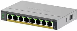 Šakotuvas Komutatorius - Tinklo Komutatorius Netgear GS108EPP 8-Port PoE+ 30W per Port