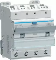 Hager RCBO 4P B16A 6KA 0.03A A tipo greitasis jungimas/QB ADM416QC