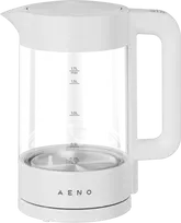 Aeno Electric Virdulys, baltas, 220-240V, 1850-2200W, 1.7L, Palaikyti šilumą 30 min., 40, 60, 80, 90, 100, konsolė rankenoje