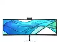 Monitorius Hewlett Packard (HP) HP LCD 549pm Conferencing 49",5120x1440,VA,400nit,4000:1,5ms,DP1.4,HDMI 2.0,4xUSB,2xUSB-C140W,cam,repro, RJ45