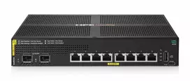 Šakotuvas Hewlett Packard (HP) „Aruba Networking 6000 8g class4 poe 2sfp 67w s4r23a“ komutatorius