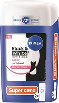 Nivea B&W Invisible Clear Duo solid antiperspirant set 2 x 50 ml
