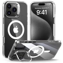 Hurtel Eco Leather View dėklas iPhone 13 mini – violetinis
