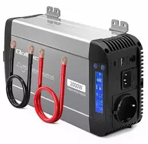 Įtampos keitiklis Qoltec Pure Sine Wave (52696) 1000W 12V UPS bypass