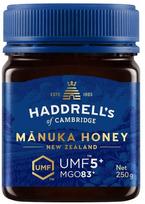 Honey New Zealand Haddrells Manukos medus UMF5+ MGO83+ 250g