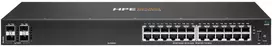 Šakotuvas Hewlett Packard (HP) HPE Aruba Networking CX6000 Managed Switch (R8N88B) 24x 1G Ethernet, 4x 1G SFP, Nicht-PoE