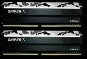 RAM G.Skill Sniper X 16GB DDR4 16GSXWB Kit 3200 CL16 (2x8GB) F4-3200C16D-16GSXWB