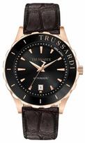 Laikrodis vyrams Trussardi T-LOGO Juoda (Ø 43 mm)