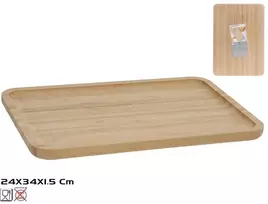 Bambukinis padėklas, 24.00 x 34.00 x 1.50, KITCHEN&GO