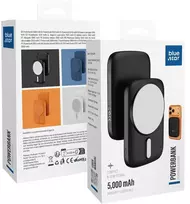 BlueStar Powerbank compatible with MagSafe Blue Star Slim DG-P8 15W 5000 mAh juodas