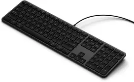 su laidu klaviatūra USB A/USB C QWERTY Dual (Mac/Windows) Satechi Slim LX3 su laidu space juodas