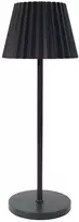 Stalinis LED šviestuvas Zyle Table Lamp ZY1236, įkraunamas, IP44, juodas