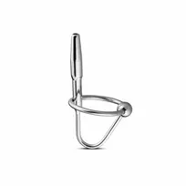 Rimba Stainless Steel Intimate Dilator with Glans Ring, 8 mm