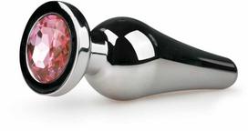 Rimba Aliuminio Plug Crystal Clear - Tapered Design, Medium Size