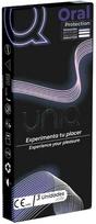 Uniq AT-10 Non-Latex Protective Oral Mask - Clear, Smooth, 3 pcs