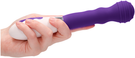 Luna by Shots Alida Rechargeable Silicone Massager 10 Modes Violetinė