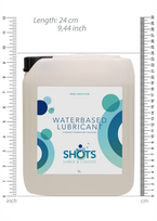 Shots Basic Waterbased Lubricant 5L | Dermatologically Tested, Neutral Formula