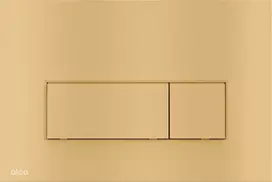 Alca plast WC klavišas M57-G-M / ALCA / THIN / PRZYCISK / GOLD