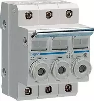 Hager Modulinis saugiklio jungiklis 3P+N L38 (L95400)