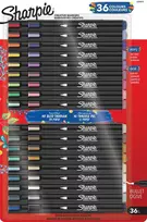 „Sharpie“ akrilo žymeklių rinkinys (kūginis antgalis): pagrindinės spalvos, šiltos spalvos ir žemės spalvos – 2223312