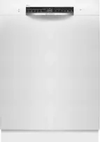 Bosch SMU2HTW08E Serija 2, Indaplovė, montuojama iš apačios, 60 cm, Balta