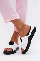 Boto Odinės moteriškos platforminės šlepetės