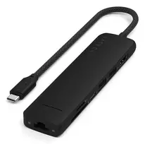 Satechi ST-P7SK sąsajos šakotuvas C tipo USB 10000Mbit/ai Juoda