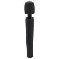 Pixey Deluxe Black Velvet - lazdelės tipo vibratorius L (juodas)