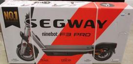 SALE OUT. Ninebot by Segway eKickScooter F3 Pro E | Segway F3 Pro E | eKickScooter | Up to 25 km/h | 10 " | 24 month(s) | Black | DAMAGED PACKAGING AND PAINT, DIRTY, SCRATCHED, MOUNTING MARKS AA.05.17.02.0003SO | 2000001368886