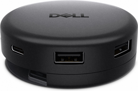 Dell Pro 7-in-1 USB-C Travel Hub - DA326 | Black 470-BGCG | 5397321025177