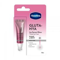 VASELINE lūpų blizgesys su serumu GLUTA-HYA ROSSY PINK, 10 ml