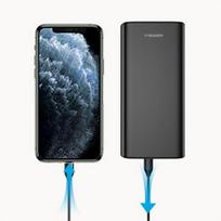 Išorinė baterija Veger  Powerbank Veger T100 (W2032C-100) PD QC3.0 5A 100W 20000 mAh black