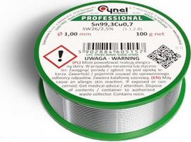 Cynel LYDMETAL SN99.3CU0.7-SW26/2.5% 1MM 100G