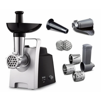 TEFAL | Meat Grinder | NE109838 | Stainless Steel/Black | 1400 W | 1 Speed | Throughput (kg/min) 1.7