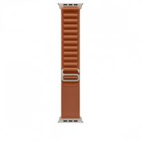 APPLE 49mm Terra Cotta Alpine Loop - Medium - Natural Titanium Finish