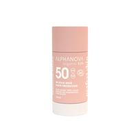 Priemonė įdegio priežiūrai veidui Alphanova Organic Sun BB Stick, Nude SPF50, 15 g