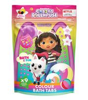Vonios bombų rinkinys Gabbys Dollhouse Colour, 144 g, įvairių spalvų, 9 vnt.