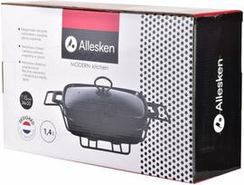 Marmitas Allesken Modern Kitchen, 1400 ml, 36 cm x 25 cm x 15 cm, juoda sp., akmens masė