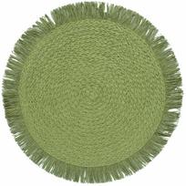 Stalo padėkliukas Home4you London 89263, 38 cm x 38 cm, Žalia sp.