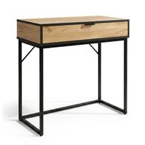Konsolinis staliukas Akord Modena, juoda sp./craft oak, 35 cm x 80 cm x 80 cm