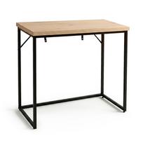 Konsolinis staliukas Akord Origo, juoda sp./artisan oak, 35 cm x 90 cm x 75 cm