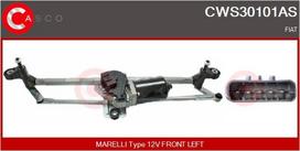 Langų valytuvų sistema CASCO CWS30101AS