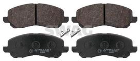 Stabdžių trinkelių rinkinys, diskinis stabdys SWAG 80 91 6644